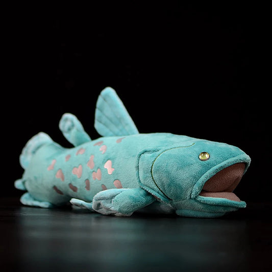 "Cole" The Coelacanth Plushi