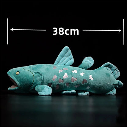"Cole" The Coelacanth Plushi